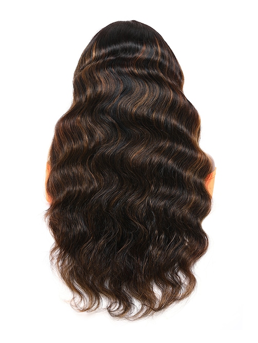 [22"=$89] 13x5 T Part Lace Wig Body Wave Wig Shadow Root Blonde Highlight Bouncy Hair