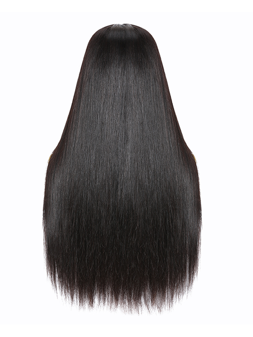 Middle Part Lace Straight Pre Plucked Wig 150% Density Hot Seller For Summer