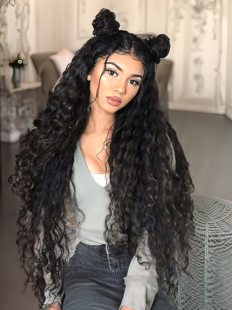 Bundle 2❤️ lace front wigs human hair popular