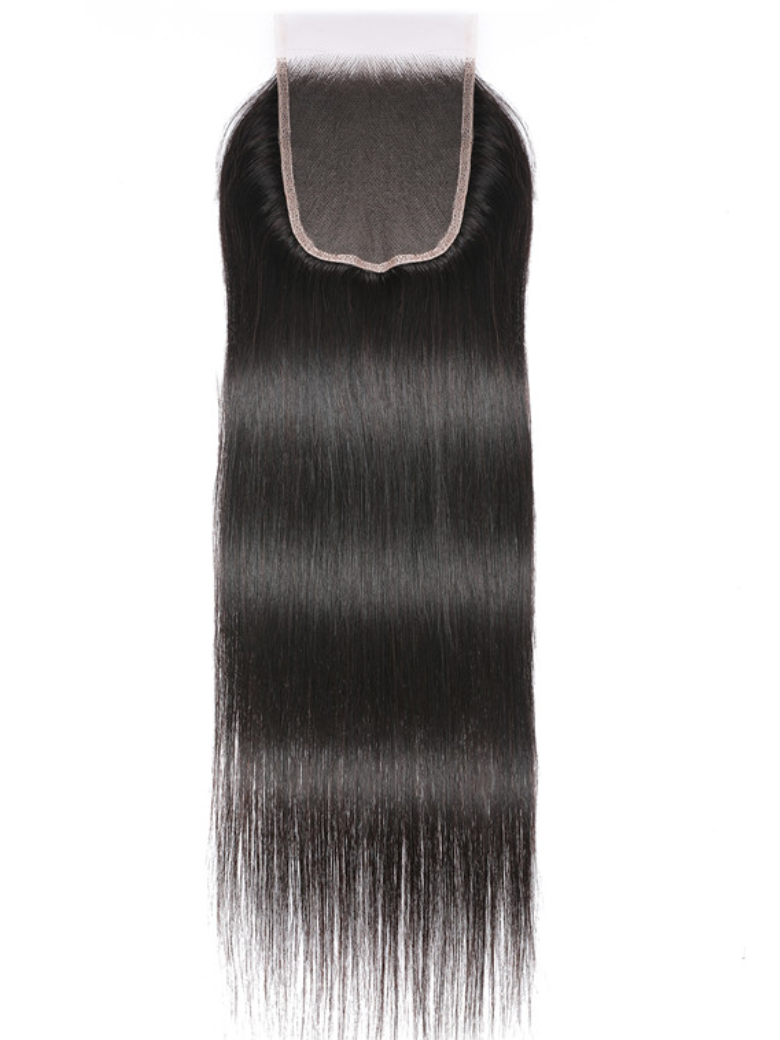 Unice Hair 5x5 HD Lace Closure Straight Hair Deep Parting Transparent Lace Closure Invisible Knots Natural Virgin hair