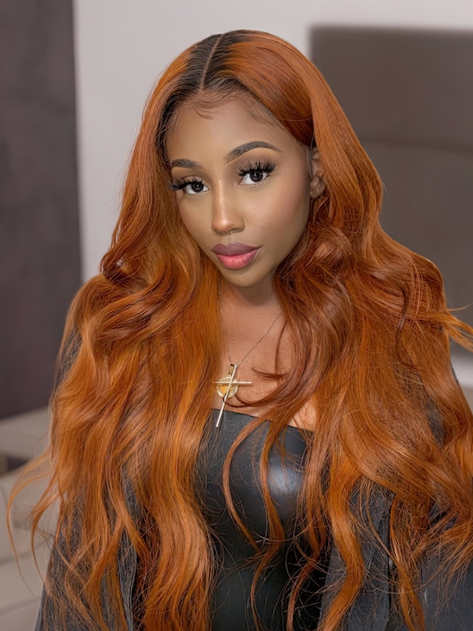 UNice #30 Colored Hair Bundles 1 Bundle 100g Remy Hair Extensions Brown Color Body Wave Straight