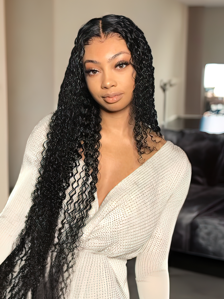 UNice Hair 4 Bundles Kinky Curly Unprocessed Virgin Hair