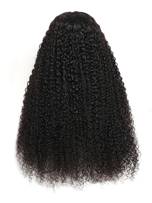 200% Density 13x4 Lace Frontal Curly Hair Wigs Pre Plucked 100% Human Hair