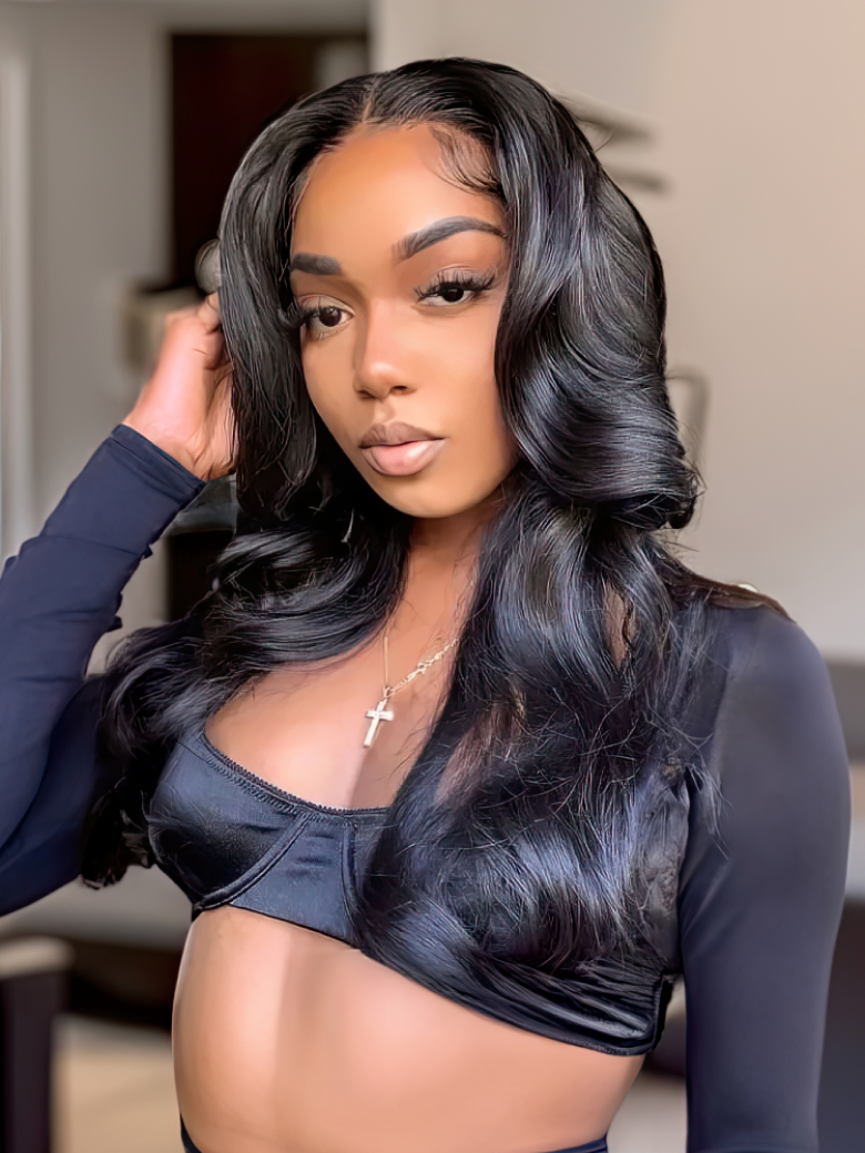 UNice Hair 5x5 HD Lace Closure Body Wave Transparent Lace undetectable Lace Closure Invisible Knots Human Hair
