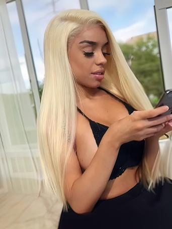 UNice 613 Blonde 4x4 Straight Virgin Human Hair Lace Closure Free Part