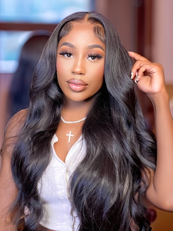 UNice Put On And Go 6x4.5 / 5x5 Pre Cut Lace Body Wave Wig One Step Install Air Wig