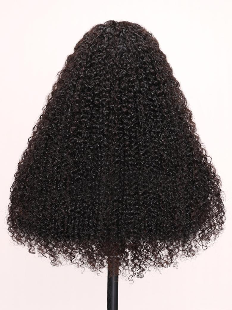 7x5 Bye-Bye Knots Wig 150% Density Jerry Curly Wig With Bleached Invisible Knots