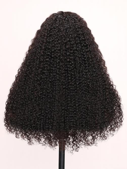 7x5 Bye-Bye Knots Wig Glueless Lace Jerry Curly Wig With Bleached Invisible Knots 150% Density