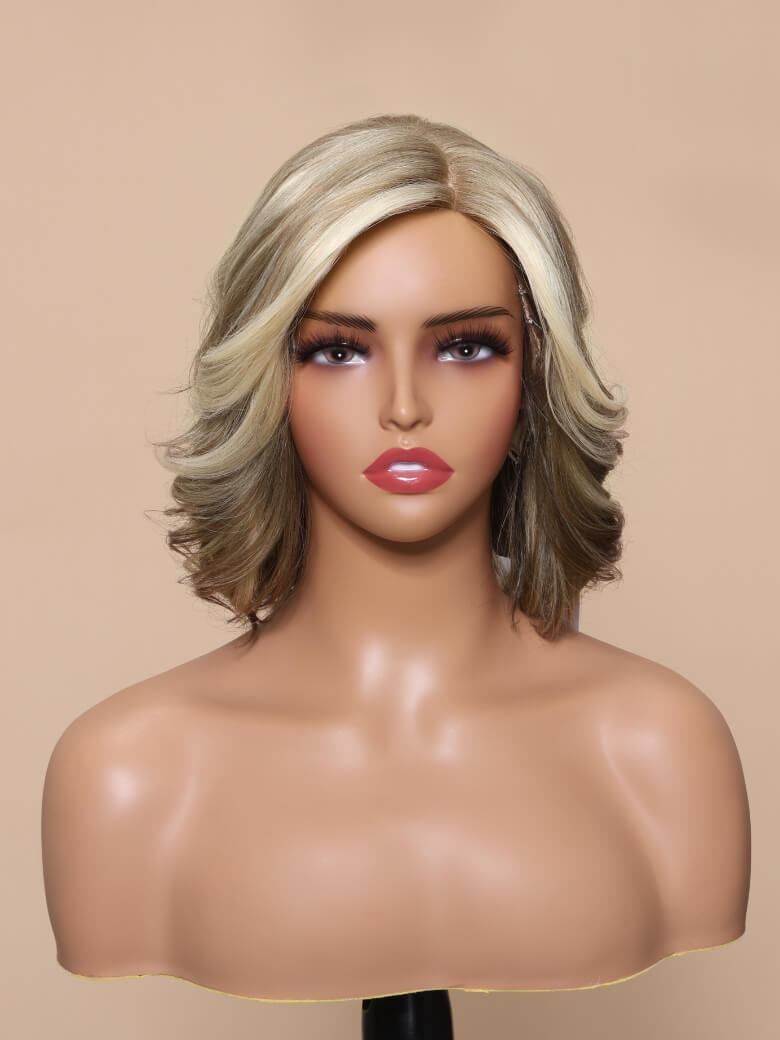 AMELIA 8"OPEN CAP LACE BODY WAVE HUMAN HAIR WIG