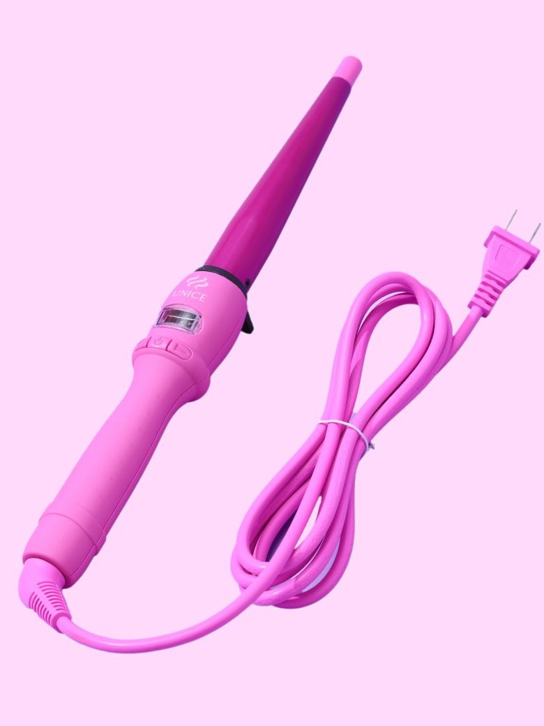 UNice Curling Iron Wand Fast Heating for Hair and Wigs