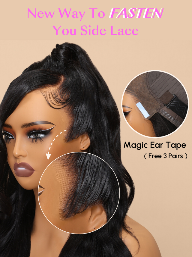 UNice 13x4 Pre-Cut Lace Front Reddish Brown Body Wave Wig Pre-Everything Wig