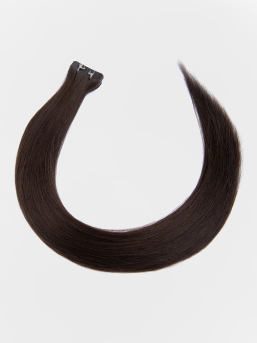 UNice Dark Brown Human Hair Tape In Extension