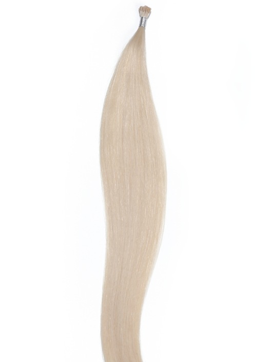 UNice Platinum Blonde Human Hair I Tip Extension