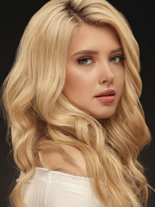 UNice Dirty Blonde Human Hair I Tip Extension