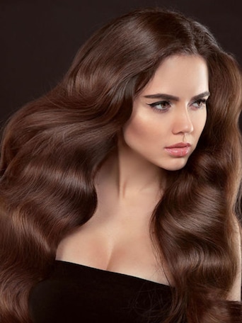 UNice Dark Brown Human Hair I Tip Extension