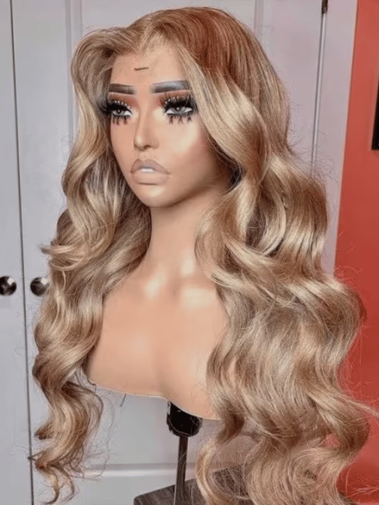 Sexy 2024 Human Ash Ombre Blonde