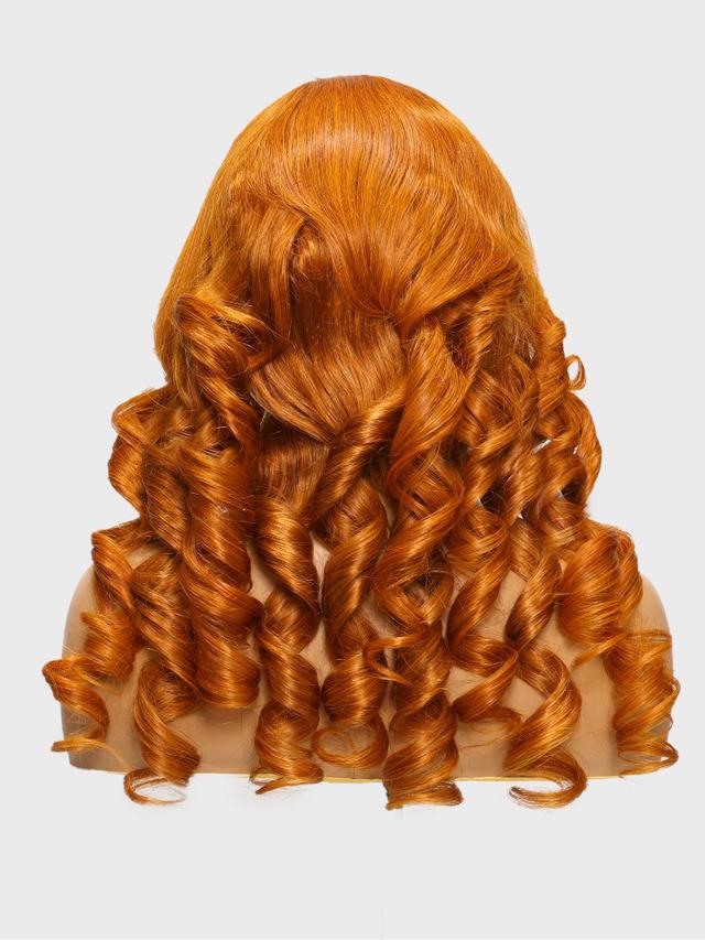 Pre Everything 13x4 Lace Frontal Ginger Body Wave Human Hair Wig