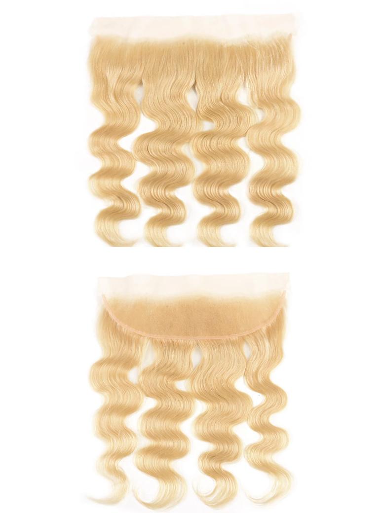 
    UNice Hair 613 Blonde Body Wave Hair 13x4 Lace Frontal
