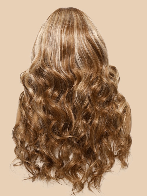 7x5 ByeBye Knots Wig Glueless Lace Honey Blonde 3D Body Wave Wig With Bleached Clean Knots