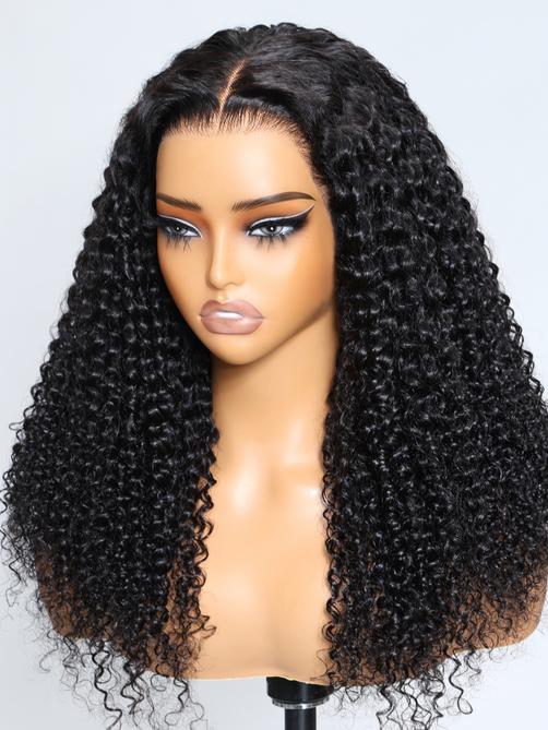 UNice 13x4 Lace Frontal Black Jerry Curly & Body Wave Pre-Everything Wig