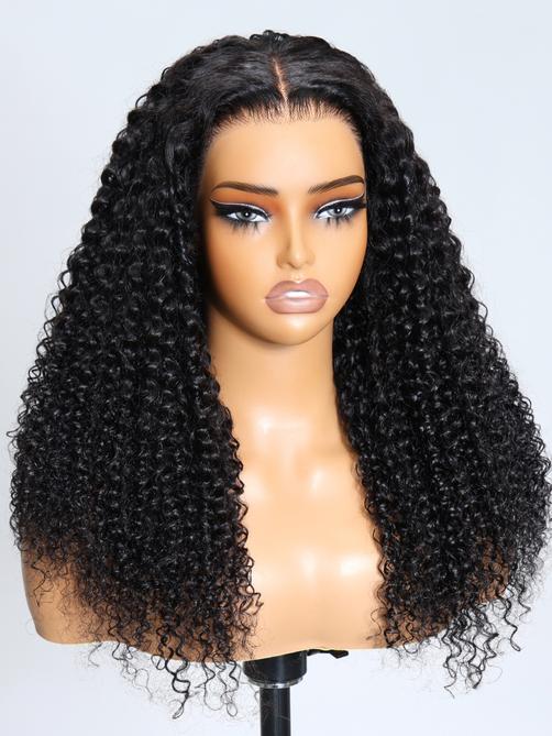 UNice 13x4 Lace Frontal Black Jerry Curly & Body Wave Pre-Everything Wig