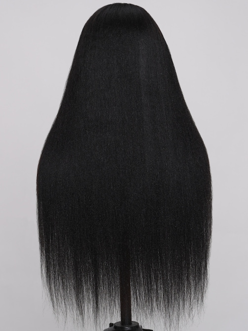 UNice 5x5 Thin HD BlendAway Lace Closure Glueless Yaki Wig