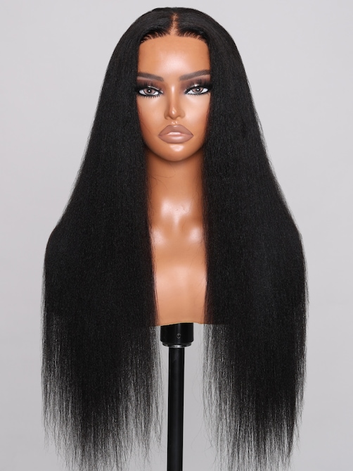 UNice 5x5 Thin HD BlendAway Lace Closure Glueless Yaki Wig