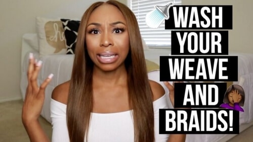 how to wash your sew ins