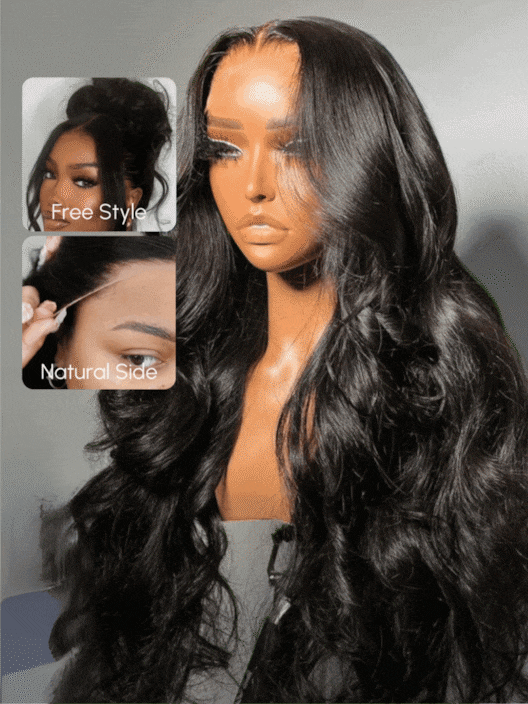 [FB] UNice 13x4 Pre-Everything™& 7x5 ByeBye Knots™ Pre-Cut Transparent Lace Front 3D Body Wave Wig Real Ear To Ear Wig