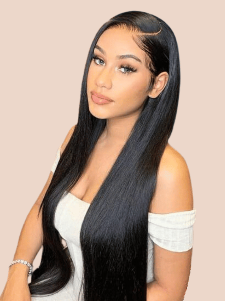 UNice 13x6 HD Glueless Lace Front Wigs For Women Straight Human Lace Wigs for Sale