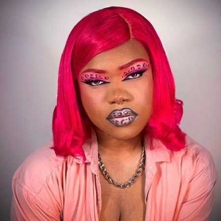 Pink wig on brown skin hotsell