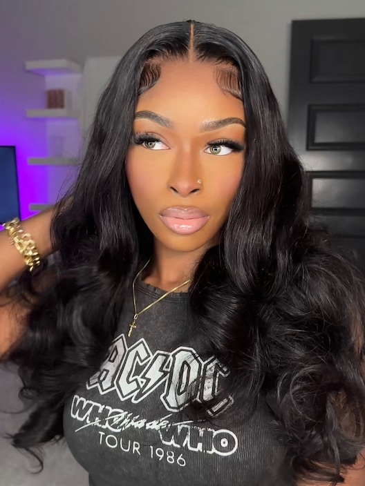 UNice Bye-Bye Knots Wig 7x5 Glueless Lace Body Wave Lace Front Wig Adjustable Cap
