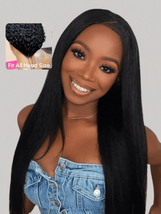 [FB] UNice EasiContour V Part Glueless Yaki Wig