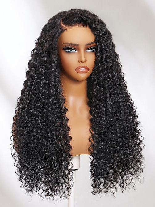 UNice 13x4 Lace Frontal Black Deep Wave Pre-Everything Wig