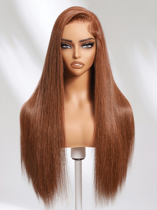 [24"=$209]UNice 13x4 Pre-Everything Lace Frontal Cowboy Copper Straight Wig
