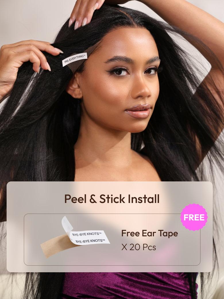 UNice HD Real Scalp™ Wig 13x4 Invisible Lace Frontal Loose Wave with Face Framing Curtain Bangs