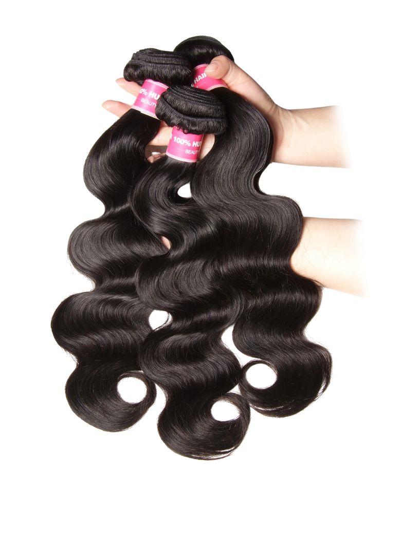 UNice Hair Bundles 3 Pcs/pack Hair Brazilian Body Wave Virgin Human Hair