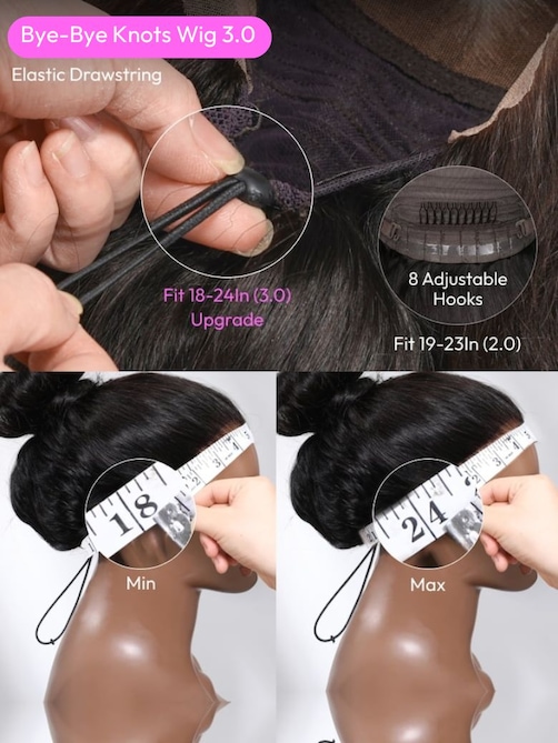 UNice 7x5 Bye Bye Knots™ & 13x4 Pre-Everything Wig  Glueless Lace Balayage Highlight Body Wave Wig No Burden