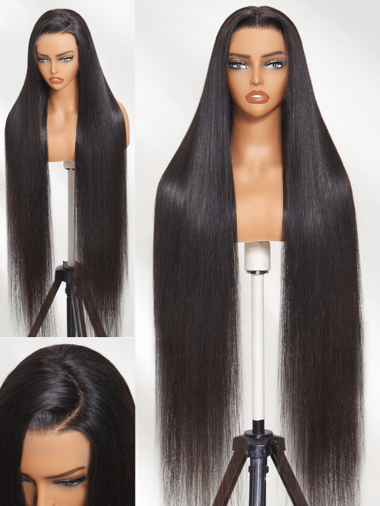 40 inch human hair wig