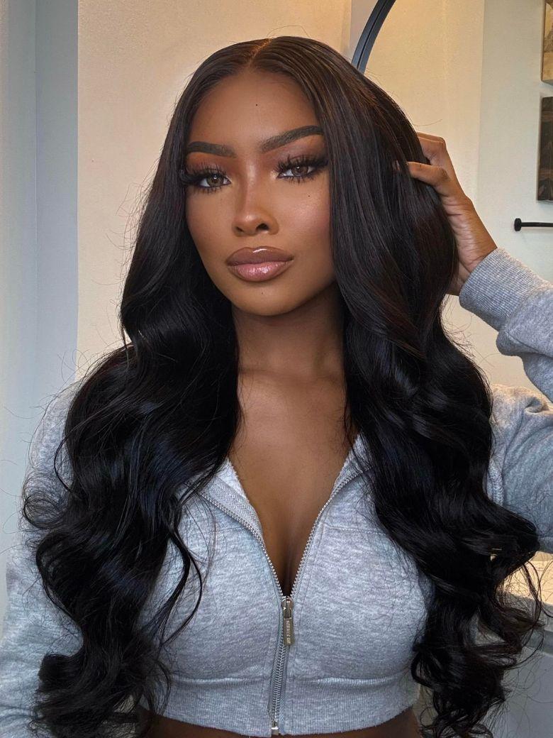UNice 13x4 Pre-Everything™ HD Lace & Transparent Lace Front Pull And Go 3D Body Wave Wig Real Ear To Ear With Invisi Drawstring Wig