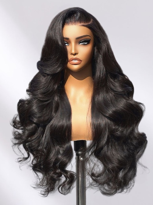 UNice 13x4 Pre-Everything™ Transparent Lace Front 3D Body Wave Wig Real Ear To Ear With Invisi Drawstring Wig Lace Fit Better