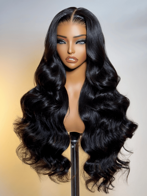 7x5 HD Pre-cut Lace Bye-Bye Knots™ Wig Glueless Lace & Invisible Knots Wet & Wavy Water Wave & Body Wave Wig