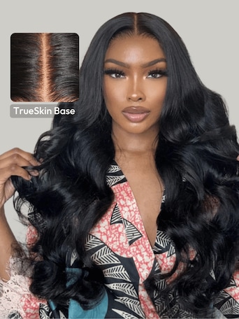 UNice HD Real Scalp™ Wig 13x4 Invisible Lace Frontal Loose Wave with Face Framing Curtain Bangs