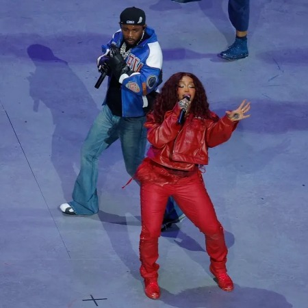 SZA at super bowl