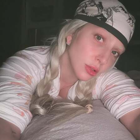 Lady Gaga White Hair