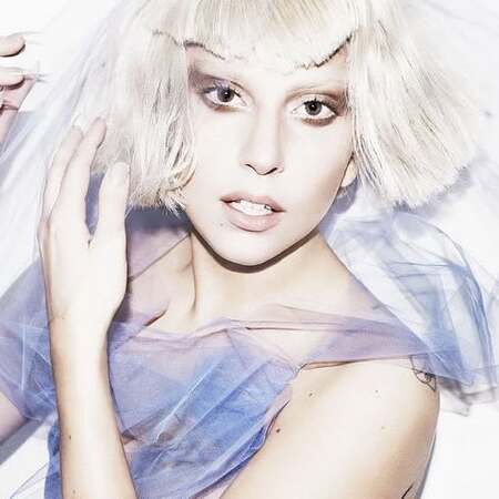 Lady Gaga Silver Hair