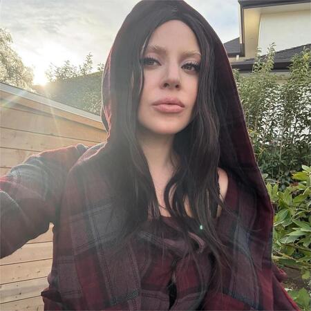 Lady Gaga Black Hair
