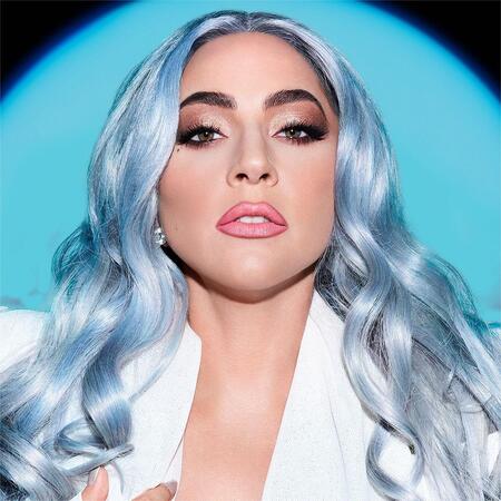 Lady Gaga Blue Hair