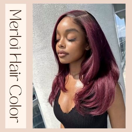 Merlot Hair Color