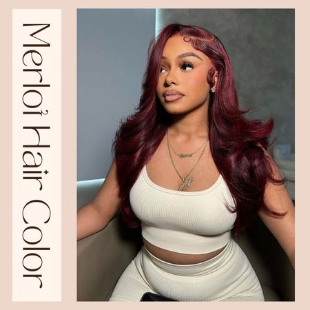 Merlot Red Hair Color